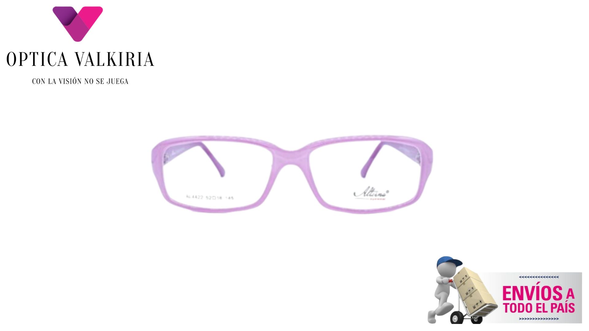 Lente Óptico  Alterna Purple