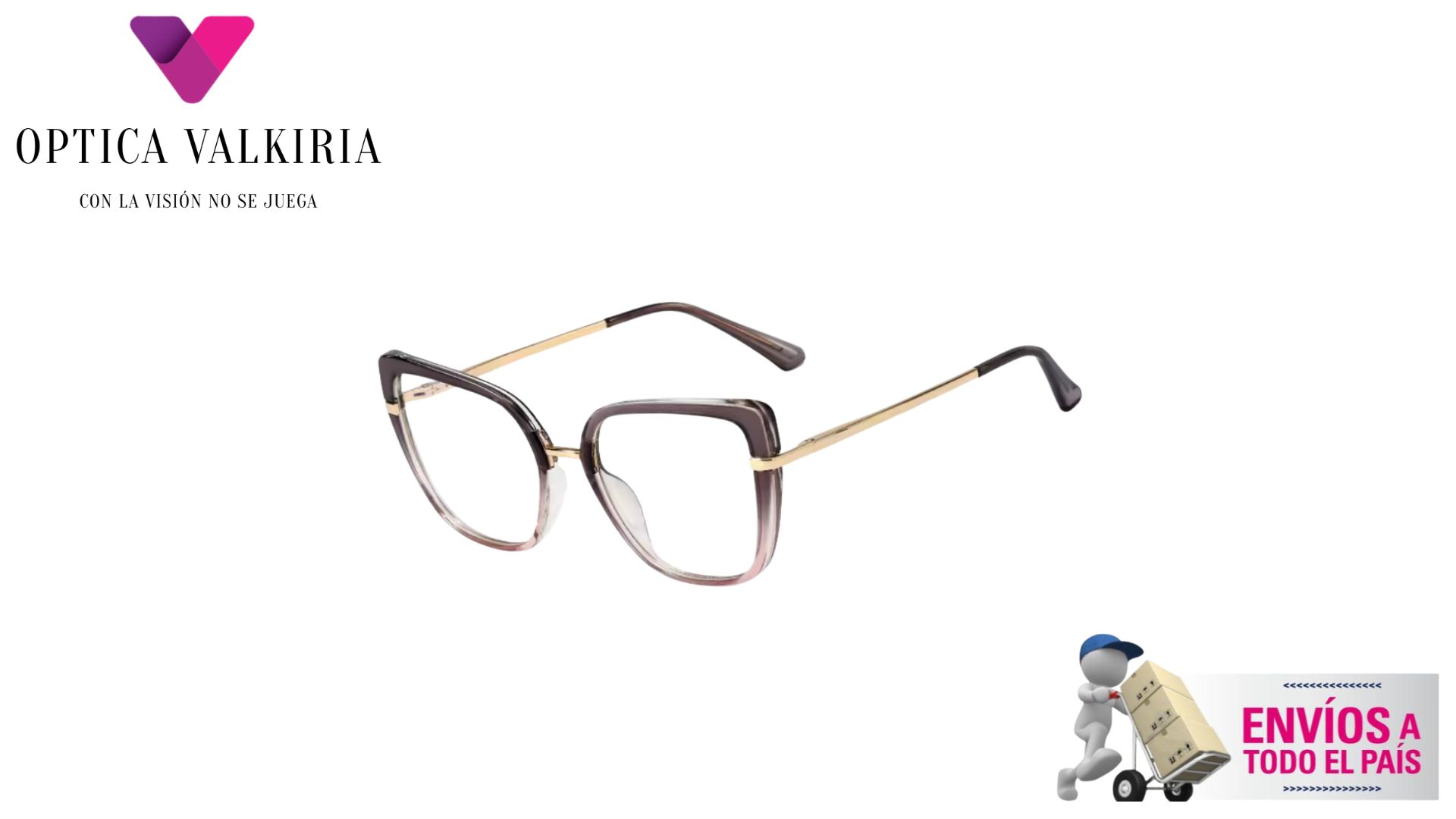 Lente acetato Fandia Glitter Purple